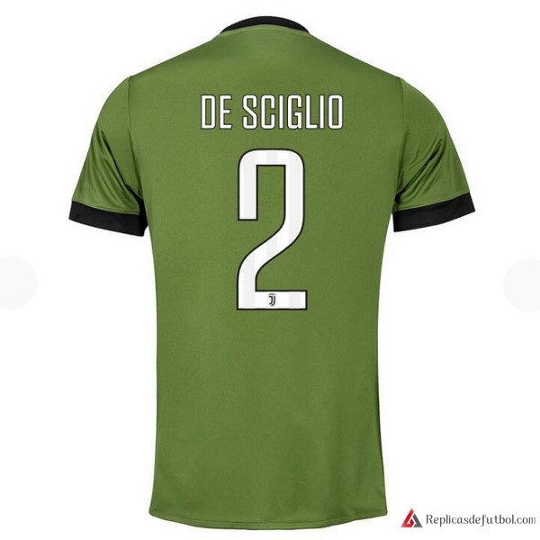 Camiseta Juventus Tercera equipación De Sciglio 2017-2018